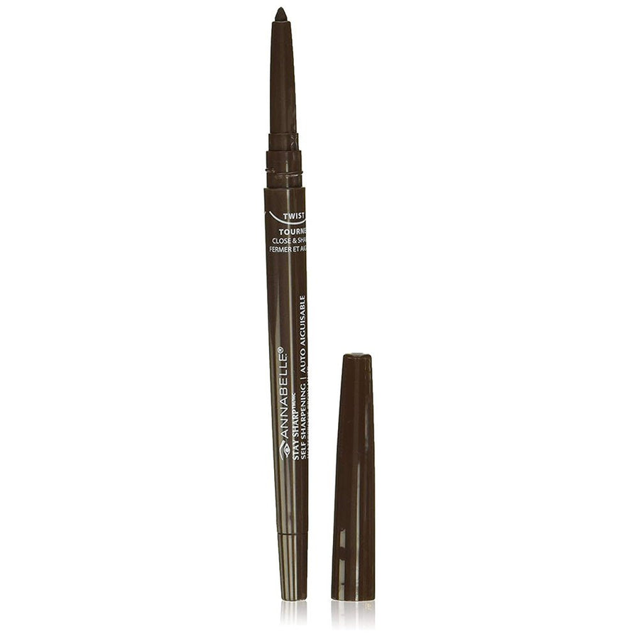 Annabelle Stay Sharp Waterproof Brow Liner Self-Sharpening #color_Dark Brown