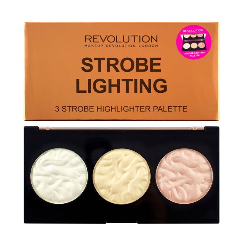 Revolution Strobe Lighting Strobe Highlighter Palette | Ramfa Beauty