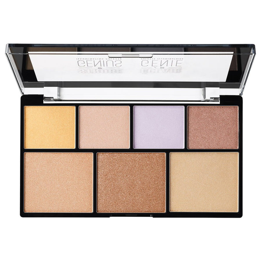 NYX Strobe Of Genius Illuminating Palette STGP01 Highlighters Palette 0.14oz 4g