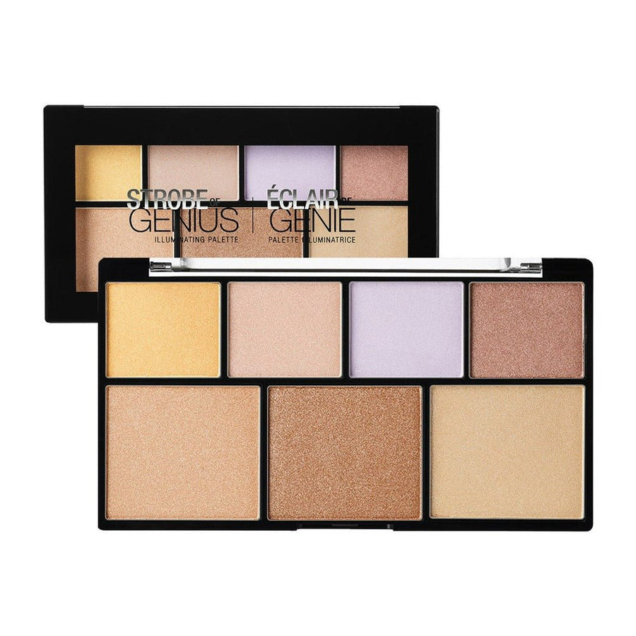 NYX Strobe Of Genius Illuminating Palette STGP01 Highlighters Palette 0.14oz 4g