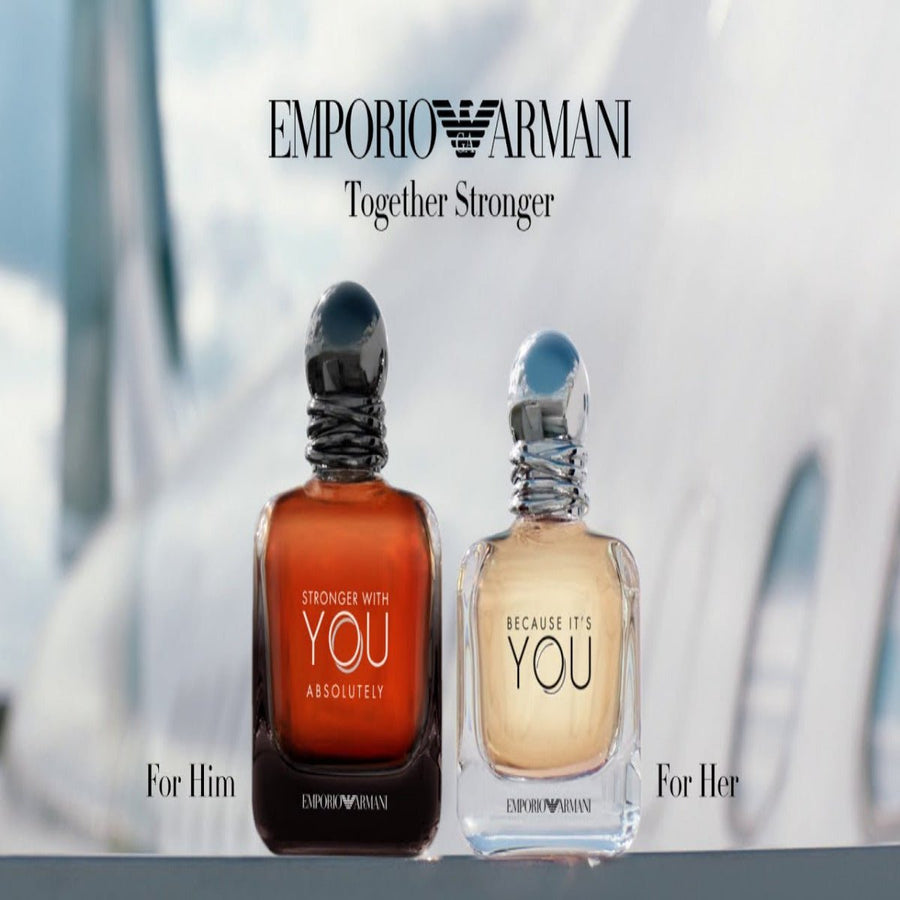 Emporio Armani Stronger With You Absolutely Men Perfume 3.4oz 100ml EAU DE PARFUM SPRAY  