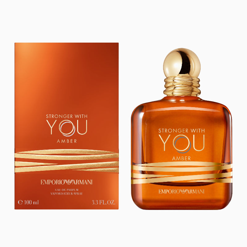 Emporio Armani Stronger With You Amber EDP Men Perfume 3.3oz 100ml EAU DE PARFUM SPRAY