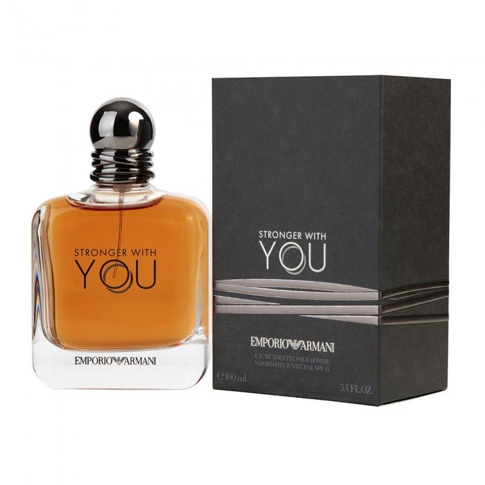 Emporio Armani Stronger With You Men Perfume 3.4oz 100ml EAU DE TOILETTE SPRAY  