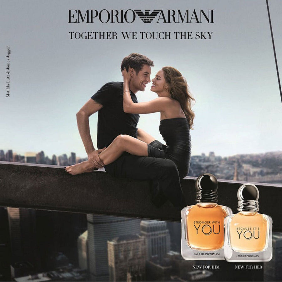 Emporio Armani Stronger With You Men Perfume 3.4oz 100ml EAU DE TOILETTE SPRAY  