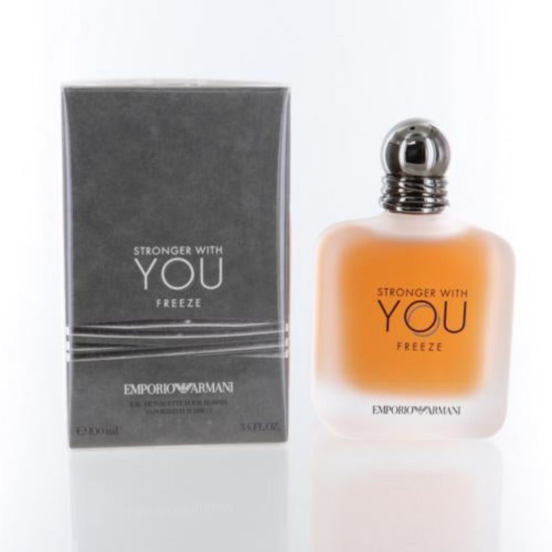 Emporio Armani Stronger With You Freeze Men Perfume 3.4oz 100ml EAU DE TOILETTE SPRAY  