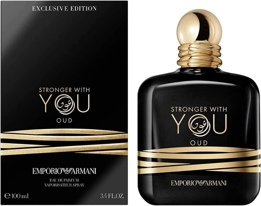 Emporio Armani Stronger With You Oud Men Perfume 3.4oz 100ml EAU DE PARFUM SPRAY  