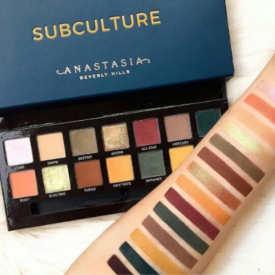 Anastasia Beverly Hills Subculture Palette Eye Shadow Palette 14 Deluxe Colors