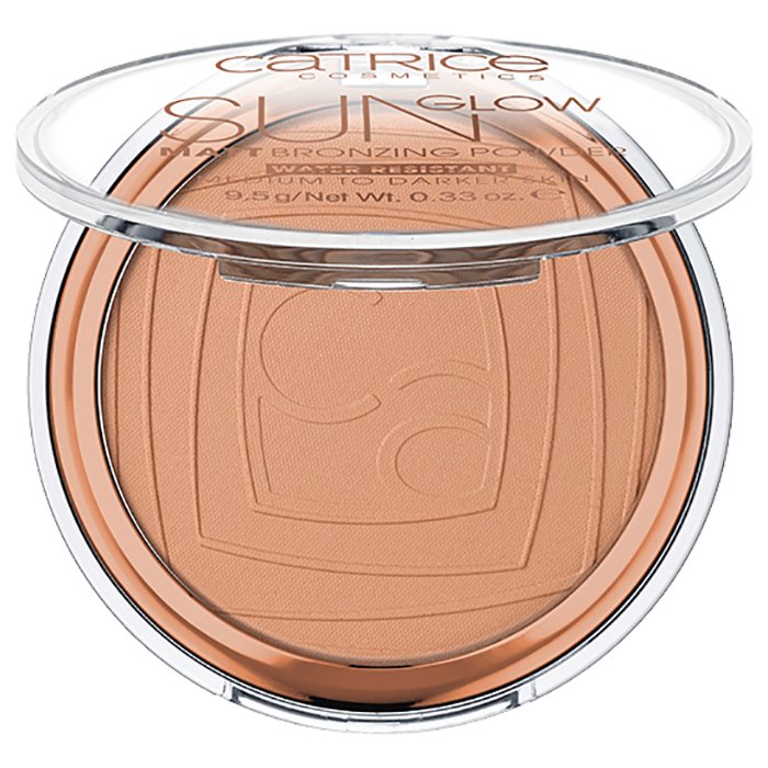 Catrice Sun Glow Matt Bronzing Powder 0.33oz 9.5ml 030 Medium Bronze #color_035 Universal Bronze