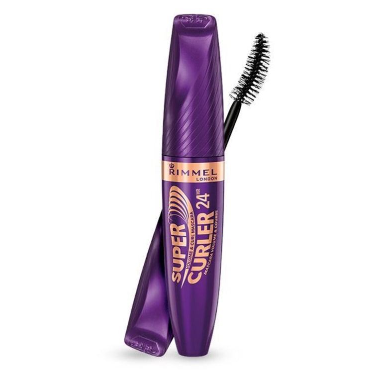 Rimmel Super Curler 24HR Mascara12ml, Volumising Mascara, Built-In Lash Curler #color_001 Black