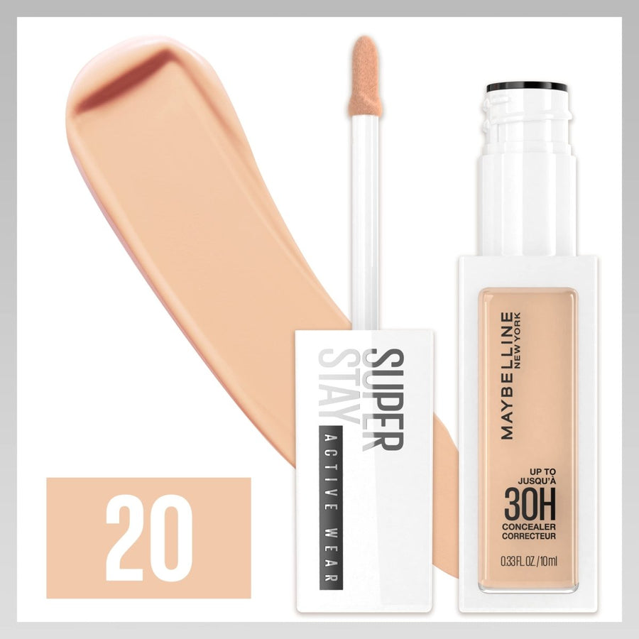 Maybelline Super Stay Active Wear 30 Hour Concealer 30ml Full Coverage Matte #color_20 sand