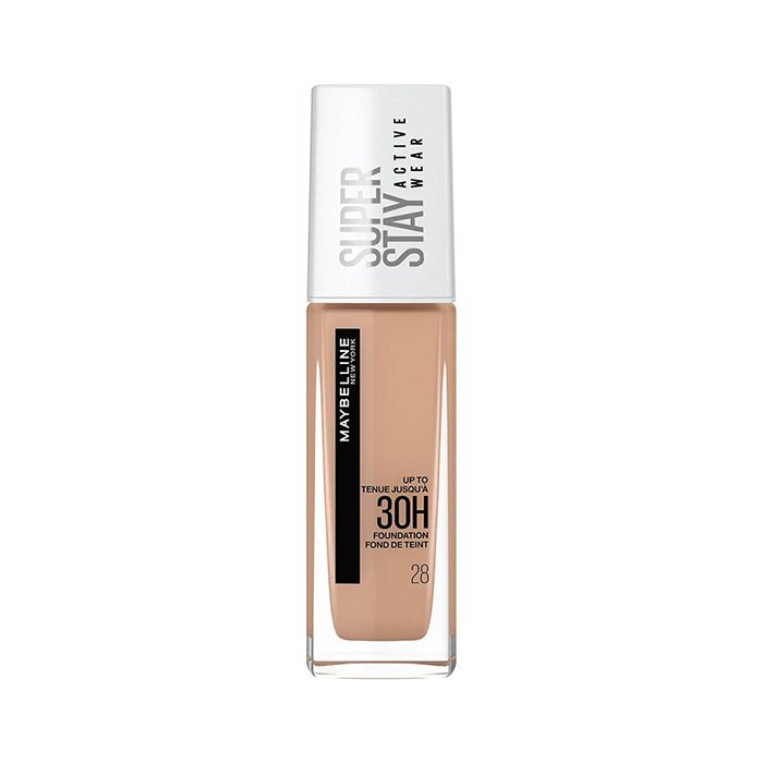 Maybelline Super Stay Active Wear Liquid Foundation 30ml, Lightweight Foundation, 30-Hour Wear #color_26 Buff Nude