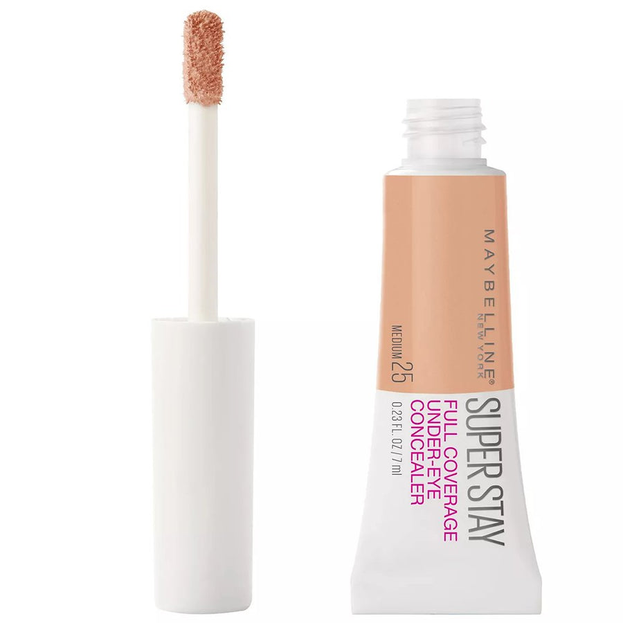 Maybelline Super Stay Full Coverage Under Eye Concealer 6ml, Waterproof, Transfer and Smudge Resistant #color_25 Medium