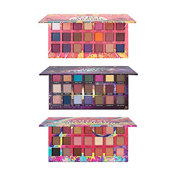 J. Cat Take Me Away 21 Eyeshadow Palette 10 Matte, 11 Shimmer Shades