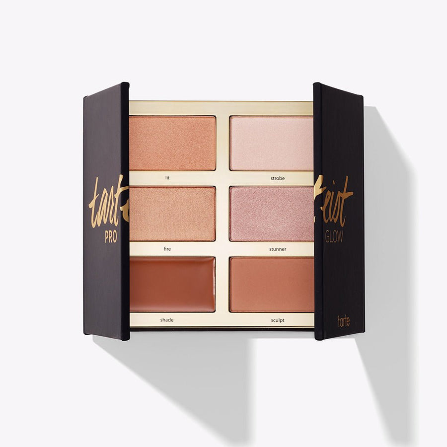 Tarte Tarteist PRO Glow Highlight Contour Palette Makeup Face Palette, Highlight and Contour Palette