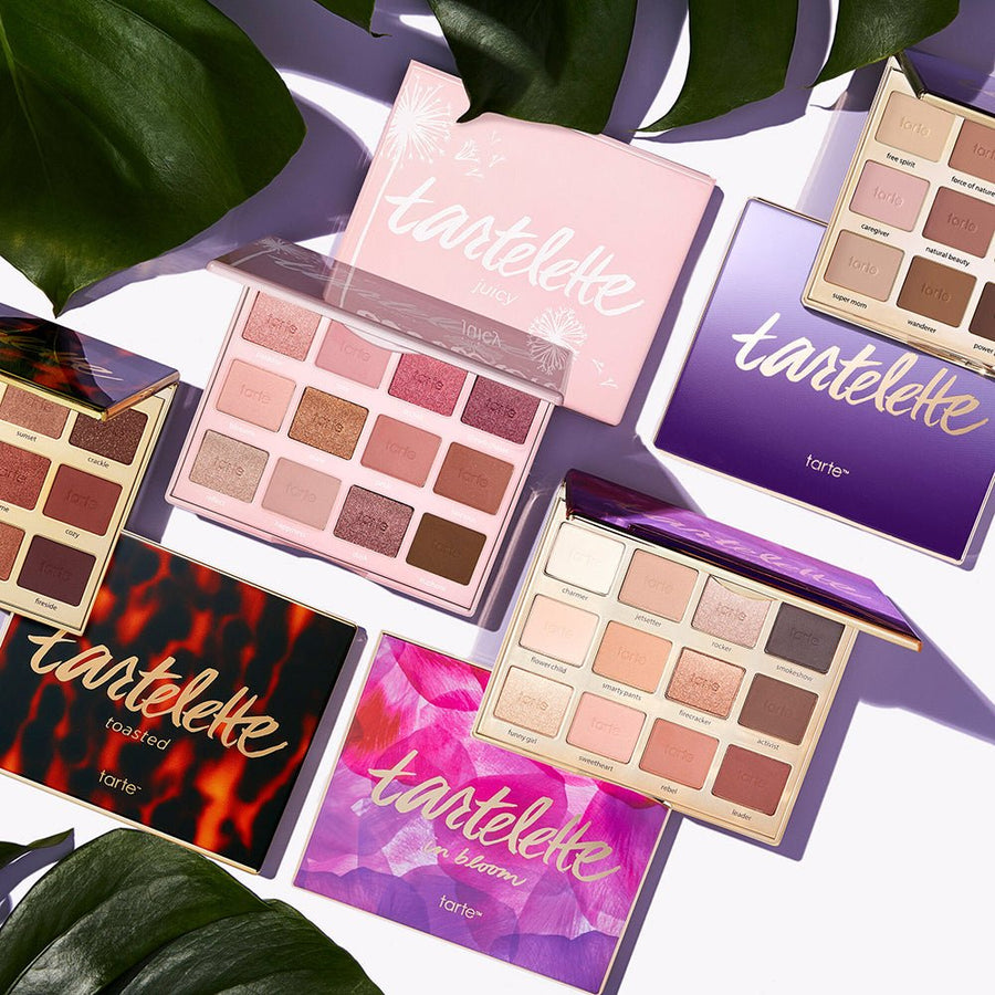 Tarte Tartelette Toasted Eyeshadow Palette 12 x 1.5g, Longwearing, Matte and Shimmer Formulas