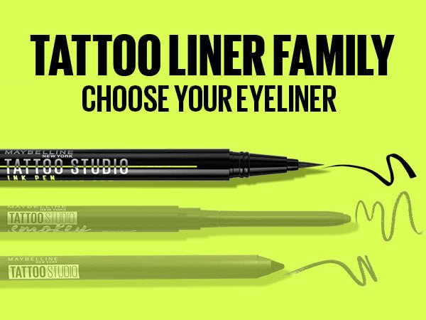 Maybelline Tattoo Liner Ink pen Eyeliner 6ml, Waterproof Liquid Liner #color_880 jet Black