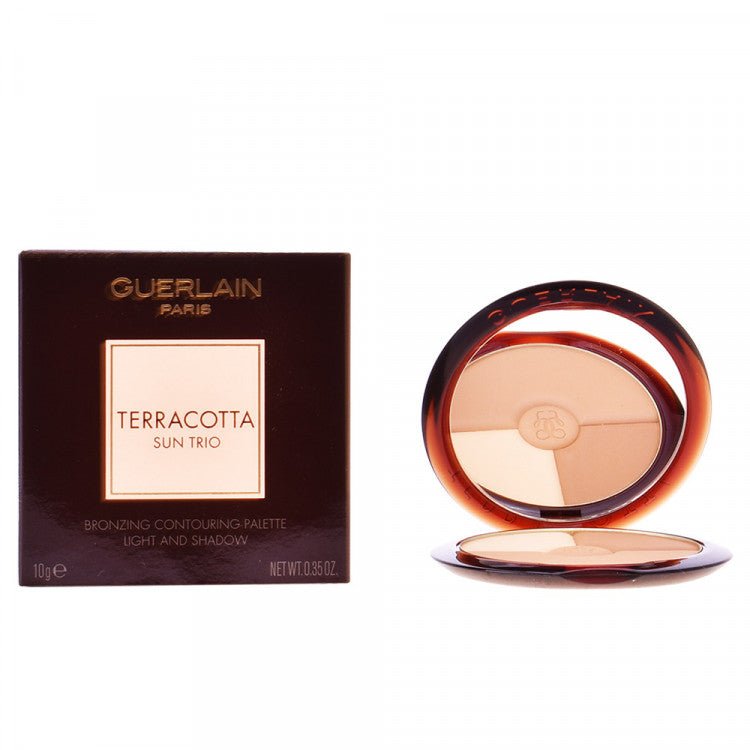 Guerlain Terracotta Sun Trio Bronzing Contour Palette Three Shades, Sculpt, Bronze, Highlight  #color_Sun Trio Light