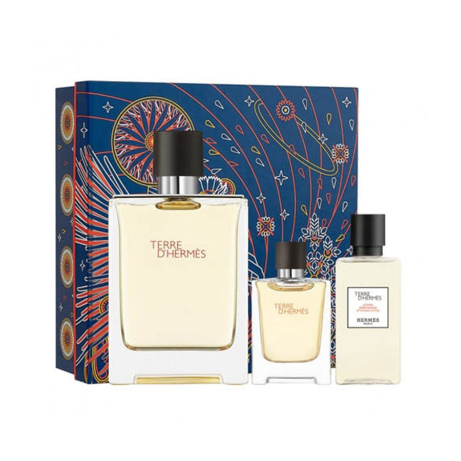 Hermes Terre D'Hermes Men Perfume Gift Set 3.4oz 100ml EAU DE TOILETTE SPRAY  