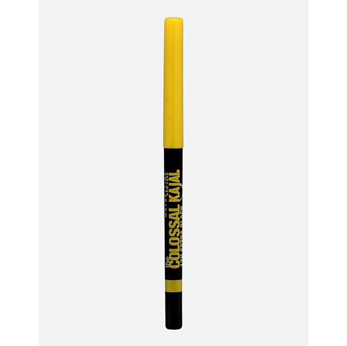 Maybelline The Colossal Kajal Argan Oil Eyeliner Black, Intense Richly-Pigmented Kohl Kajal Eyeliner