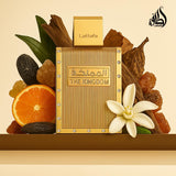 Lattafa The Kingdom EDP Men Perfume 3.3oz 100ml EAU DE PARFUM SPRAY