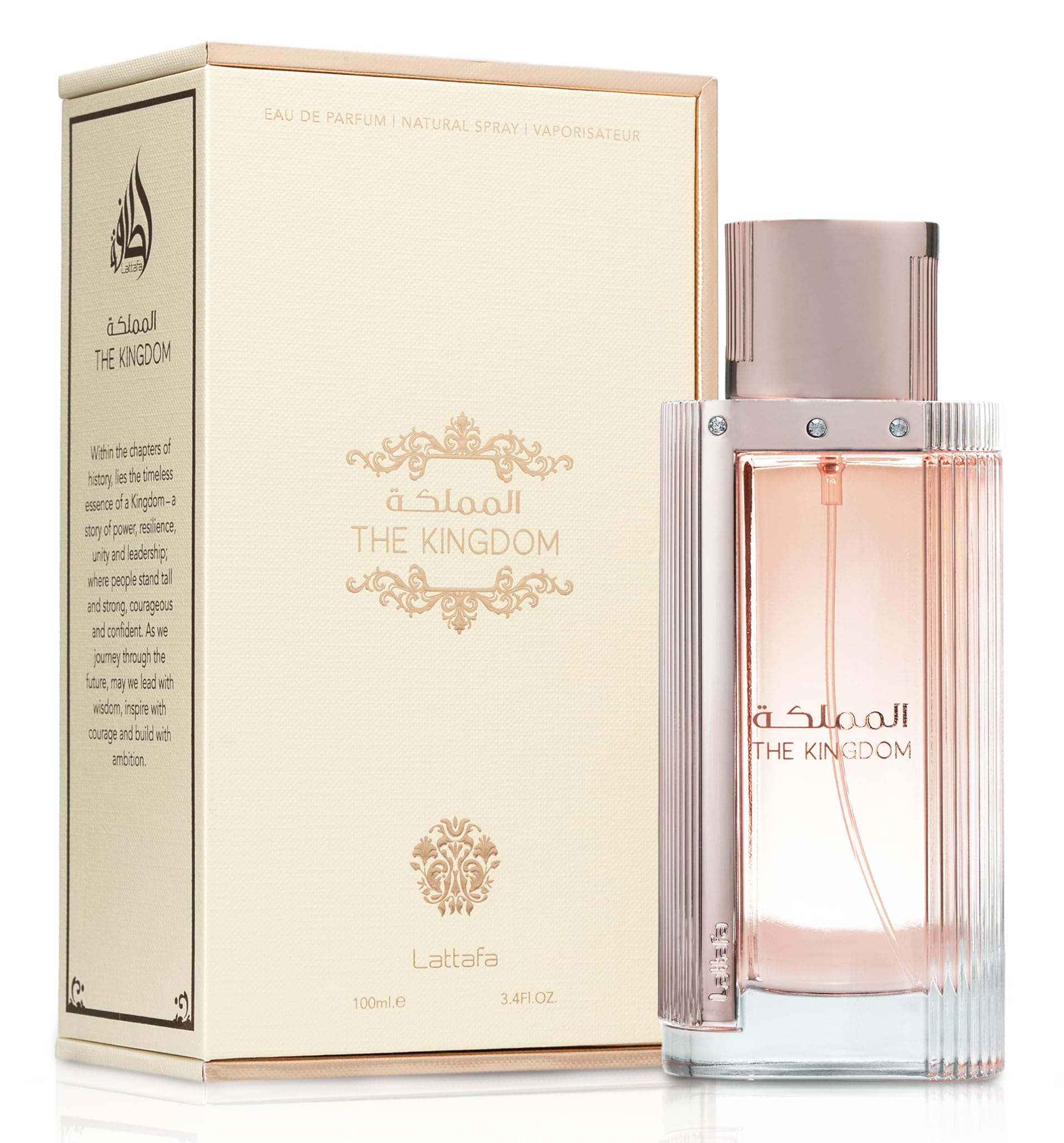 Lattafa The Kingdom EDP Women Perfume 3.3oz 100ml EAU DE PARFUM SPRAY