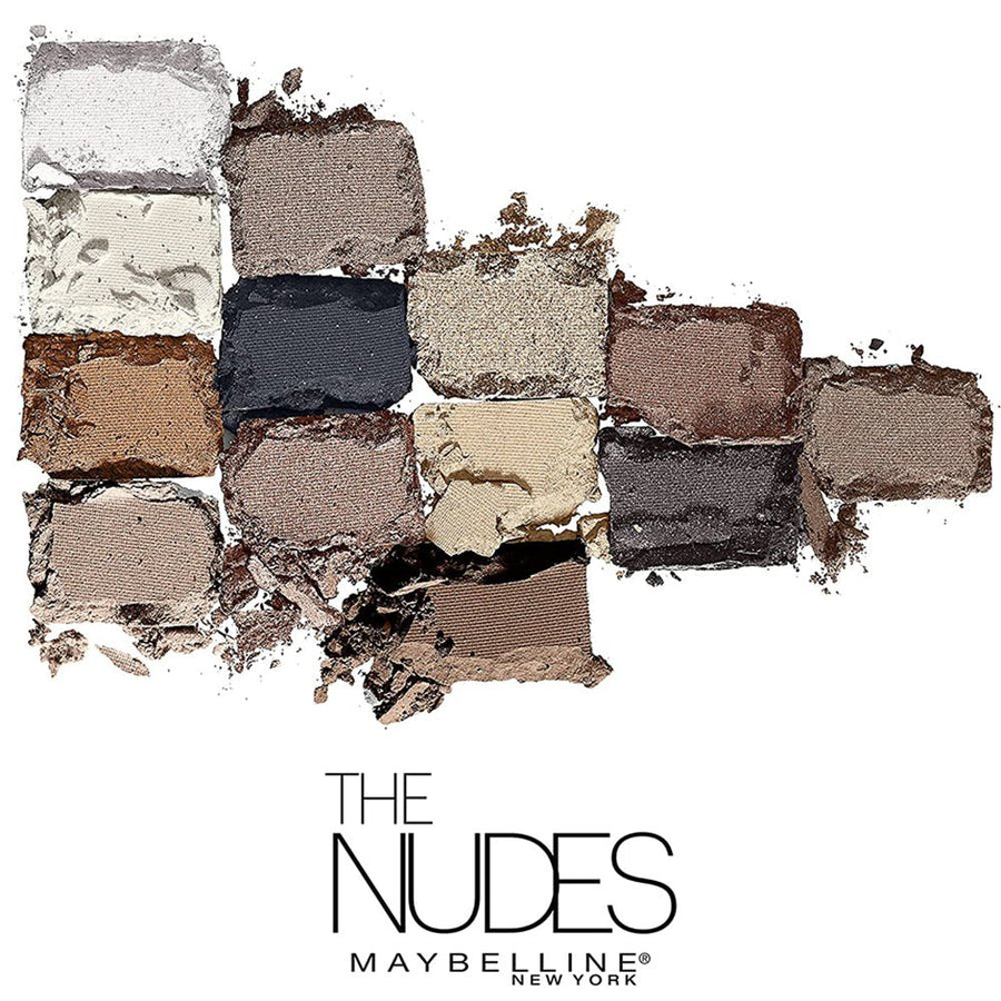 Maybelline The Nudes Palette 9.6g,12-Shade Eye Shadow #color_Nudes