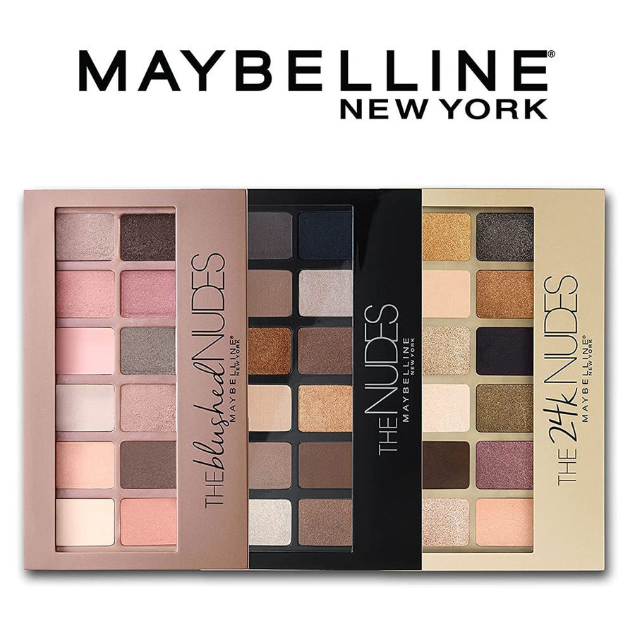 Maybelline The Nudes Palette 9.6g,12-Shade Eye Shadow 