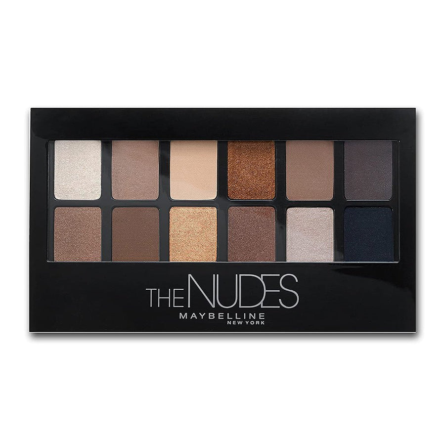 Maybelline The Nudes Palette 9.6g,12-Shade Eye Shadow #color_Nudes