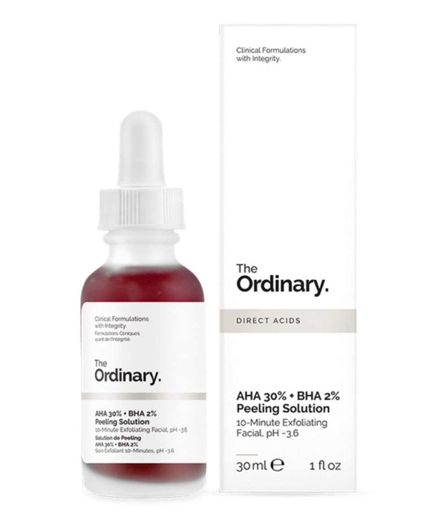 The Ordinary The Ordinary AHA 30% + BHA 2% Peeling Solution Skin Care 1.0oz 30ml  