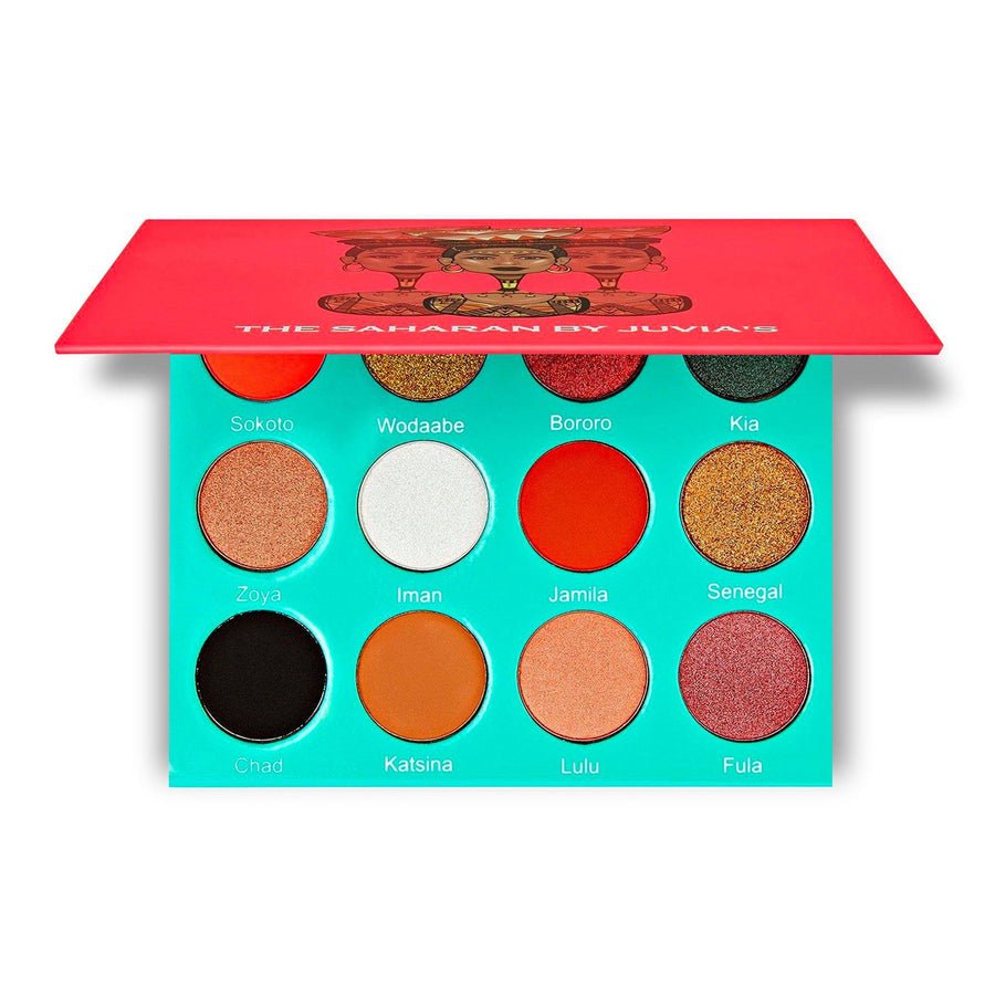 Juvia The Saharan Eyeshadow Palette, 12 Stunning Shades 