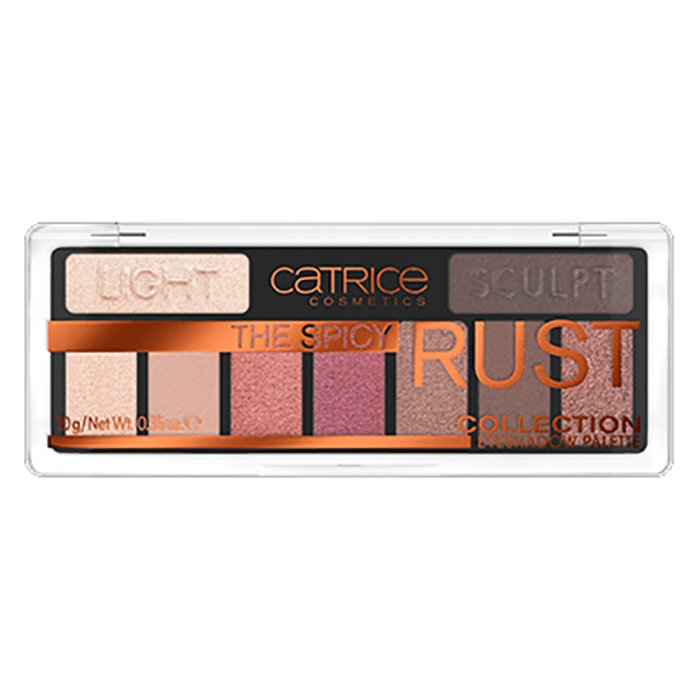 Catrice The Spicy Rust Collection Eyeshadow Palette 0.35oz 10g 010 What Chai Sayin? 