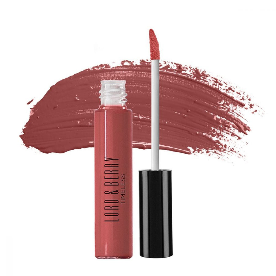 Lord and Berry Timeless Lipstick 7ml, Matte Liquid Lipstick, Lightweight High-Pigmented Long-Lasting #color_Bazaar 6422