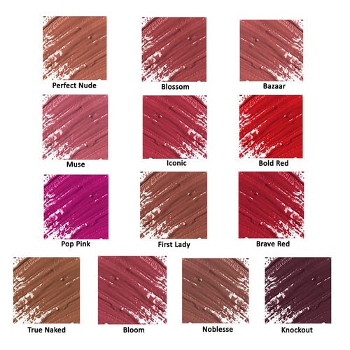 Lord and Berry Timeless Lipstick 7ml, Matte Liquid Lipstick, Lightweight High-Pigmented Long-Lasting