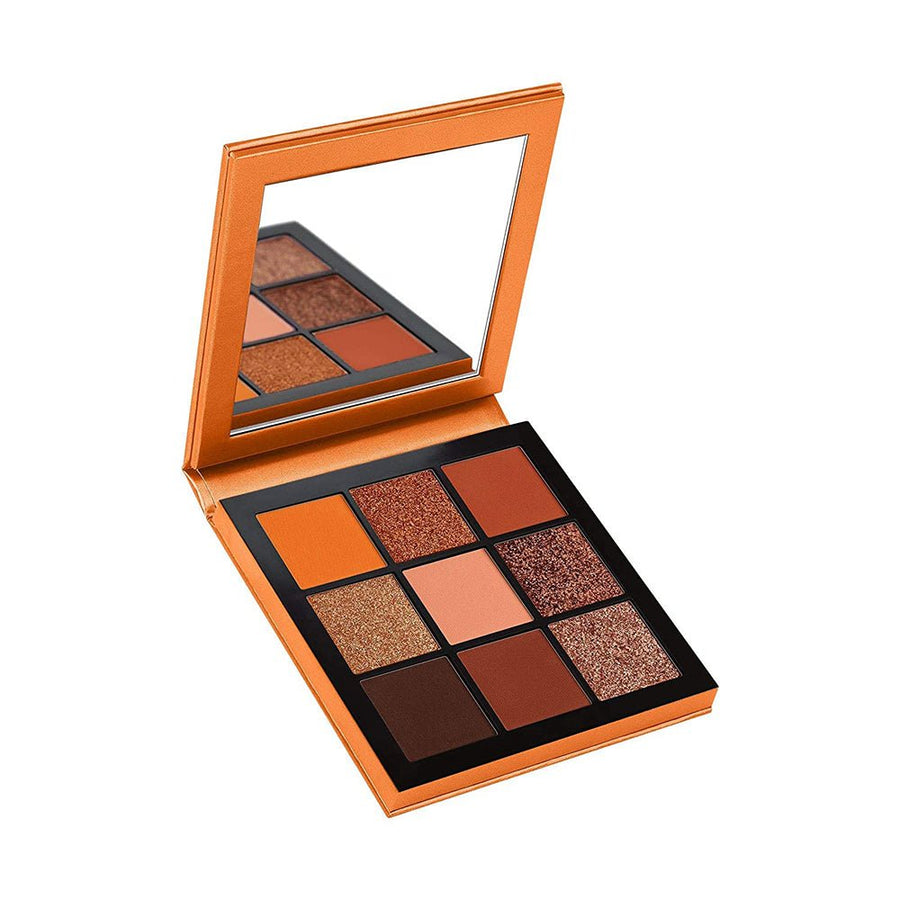 Huda Beauty Topaz Obsessions Eyeshadow Palette,  9 Shades, Blendable and Highly Pigmented Texture