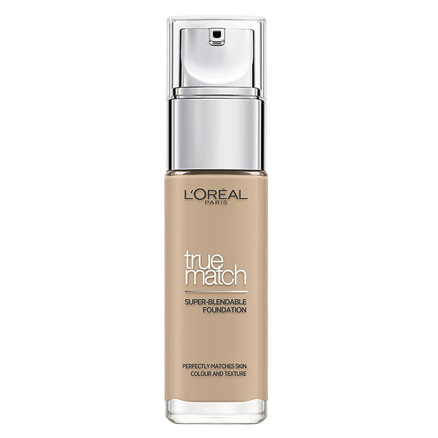 L'Oreal Paris True Match Foundation 30ml, Hydrating, Hyaluronic Acid, Glycerin, Aloe Vera extract #color_2.N Vanilla