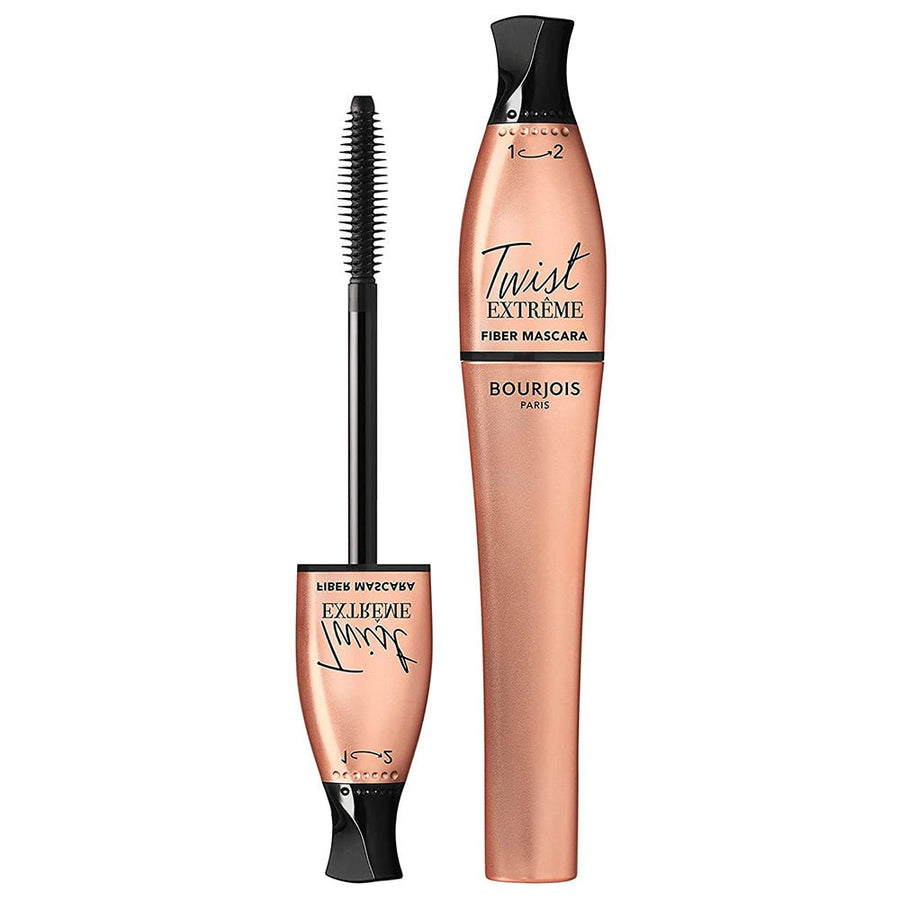 Bourjois Twist Extreme Fiber Mascara 8ml Black Mascara Black 0.27oz 8ml Long-Lasting Curling 