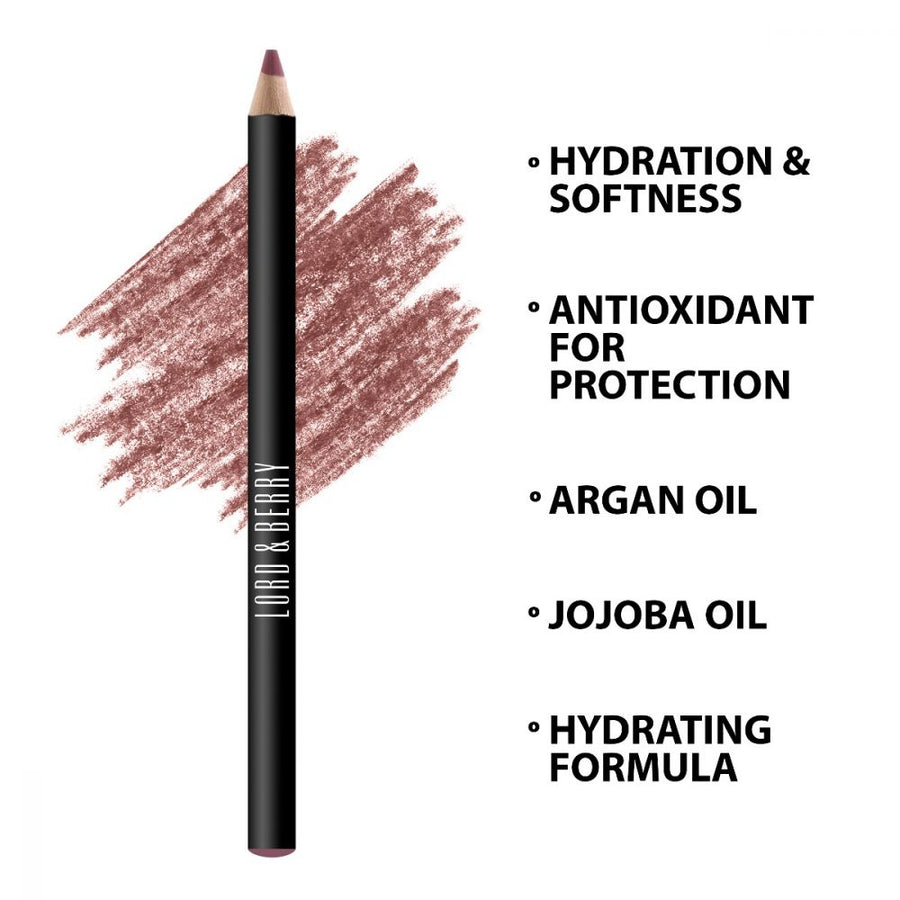 Lord & Berry Ultimate Lipliner 2g, Rich, Creamy Highly Pigmented #color_Romantic Rose 3040