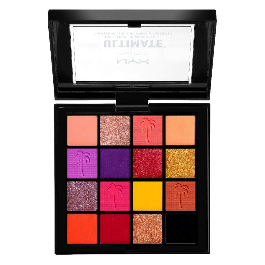 NYX Ultimate Shadow Palette 16 Color 0.83g, Cool Neutral, Warm Neutral, Smokey and Highlight #color_USP13 Festival