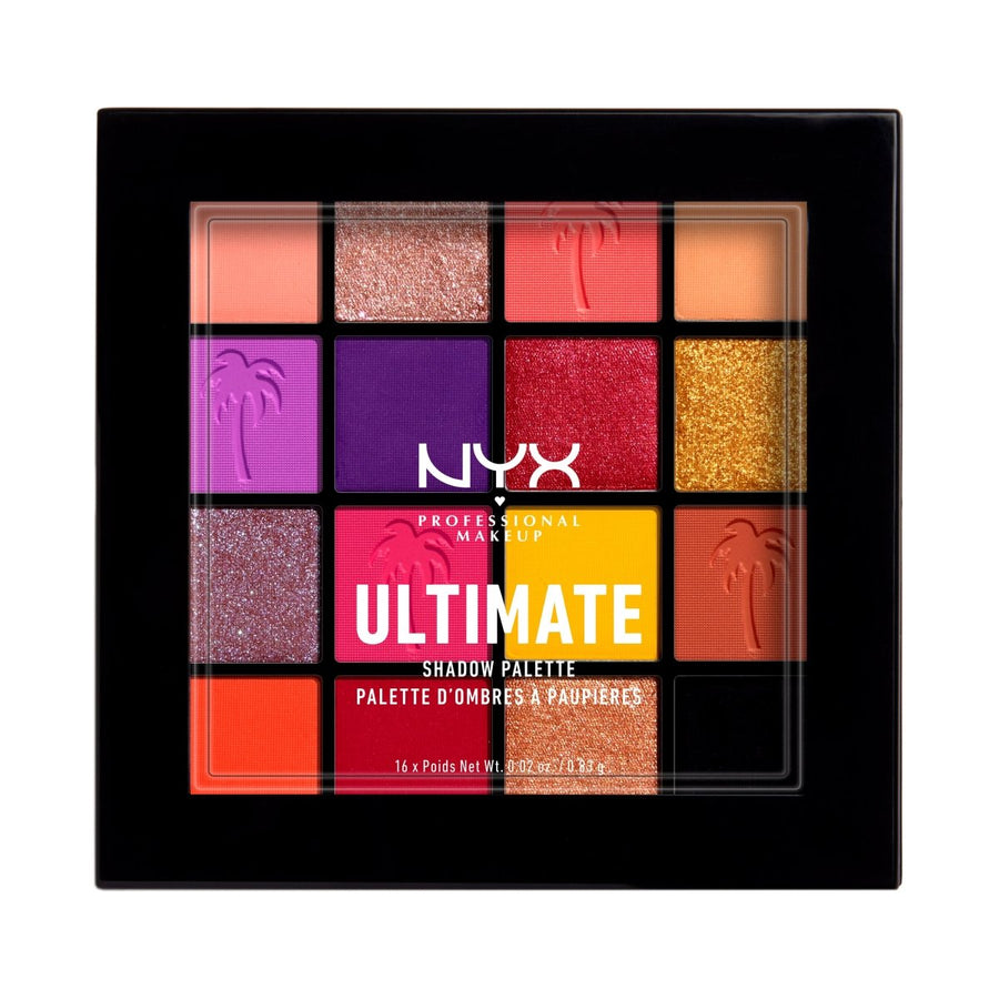 NYX Ultimate Shadow Palette 16 Color 0.83g, Cool Neutral, Warm Neutral, Smokey and Highlight #color_USP13 Festival