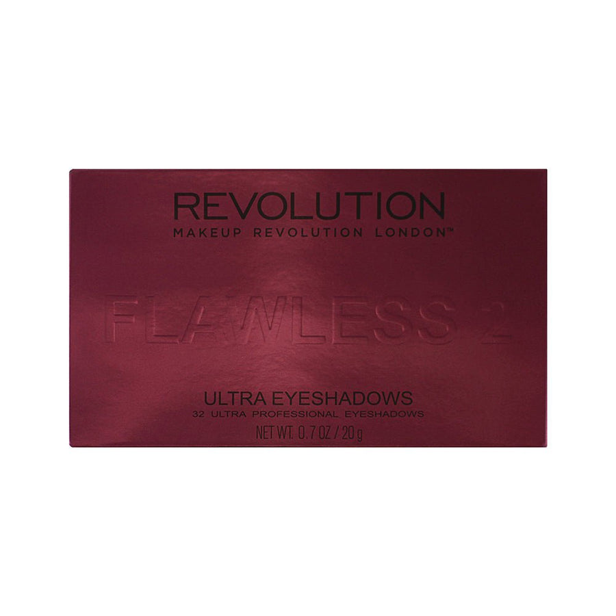 Revolution Ultra 32 Shade Flawless 2 Eyeshadow Palette 0.7oz 20.0g