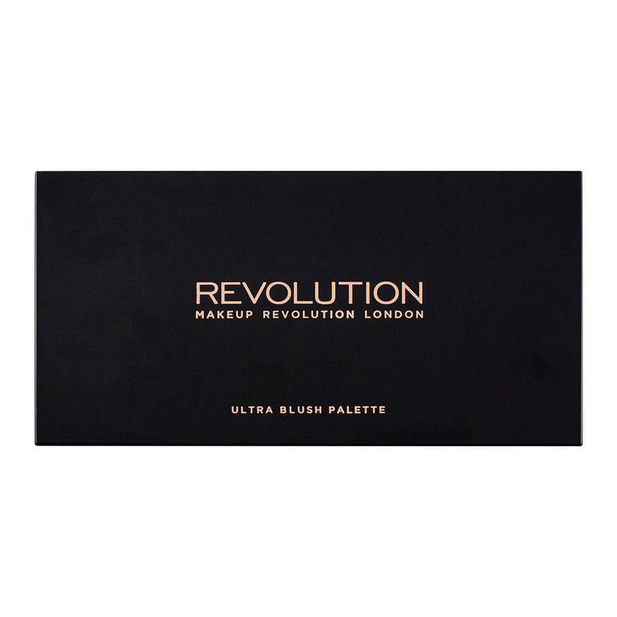 Revolution Ultra Blush Palette Sugar And Spice 8x1.6g, Shimmer and Matte Blushers