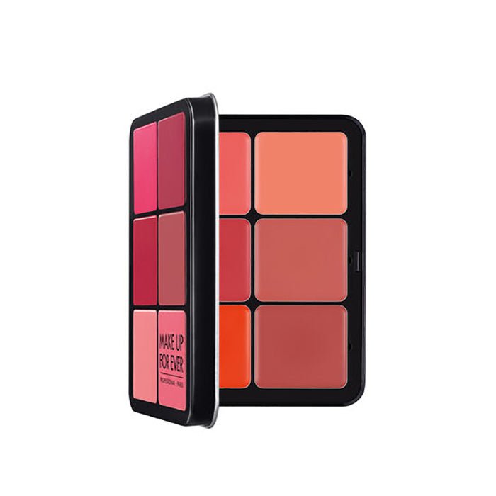 Make Up For Ever Ultra HD Blush Palette 0.85oz 24g,12 Shades, Pink, Plum, Tangerine and Coral