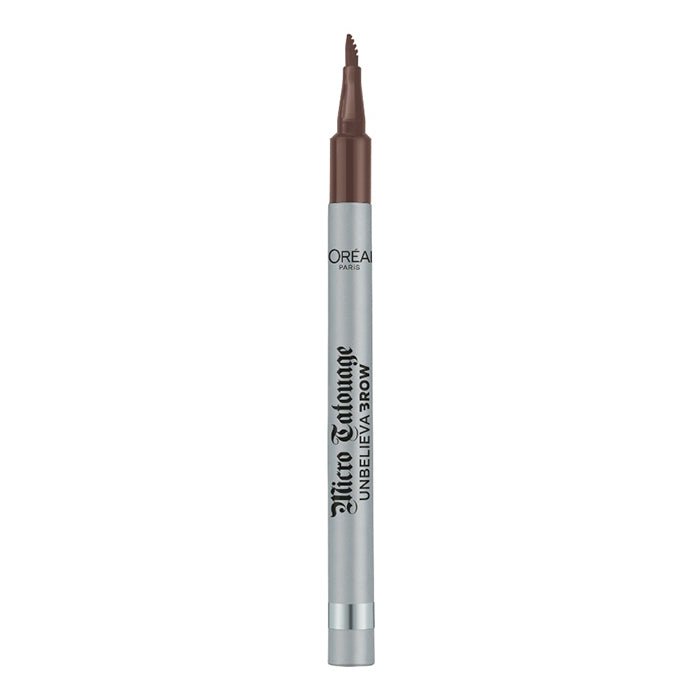 L'Oreal Paris Unbelieva Brow Micro Tattoo Brow Definer, Smudge Resistant Felt Pen, Microblading Effect #color_108 Dark Brunette