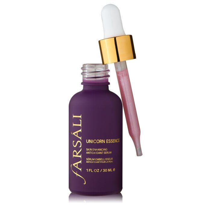 Farsali Unicorn Essence Antioxidant Serum + Primer Face Primer 1.0oz 30ml, Antioxidant Acai, Goji,Blueberry, Vitamin A, Vitamin C, Vitamin E