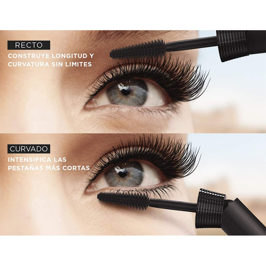 L'Oreal Paris Unlimited Bendable Mascara Black 0.25oz 7.4ml, Brush Bends at 2 Different Angles