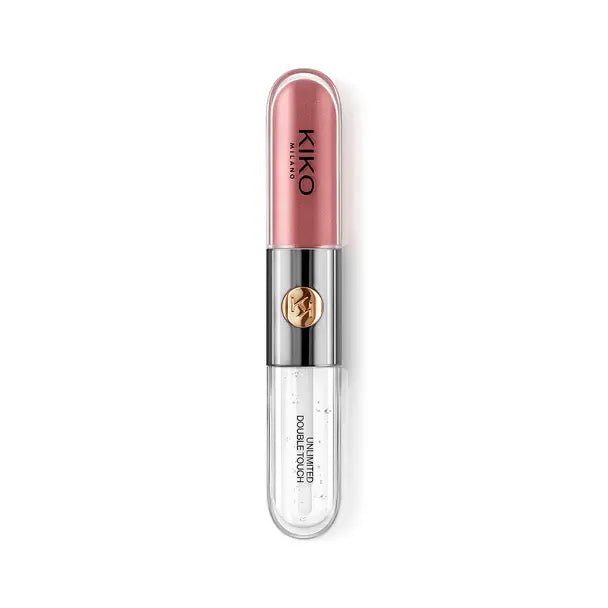 Kiko Milano Unlimited Double Touch Liquid Lipstick Long-Lasting Two-Step 2 x 3ml, Radiant Finish #color_120