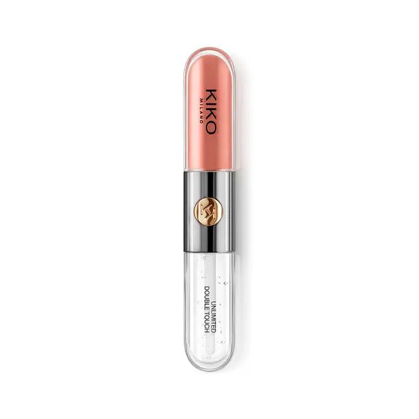 Kiko Milano Unlimited Double Touch Liquid Lipstick Long-Lasting Two-Step 2 x 3ml, Radiant Finish #color_129