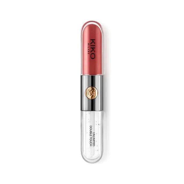 Kiko Milano Unlimited Double Touch Liquid Lipstick Long-Lasting Two-Step 2 x 3ml, Radiant Finish #color_108