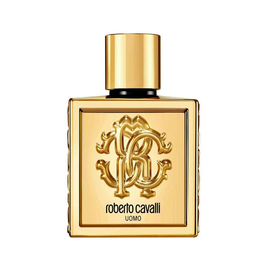 Roberto Cavalli Uomo Golden Anniversary EDP Intense Men Perfume 3.4oz 100ml EAU DE PARFUM SPRAY  