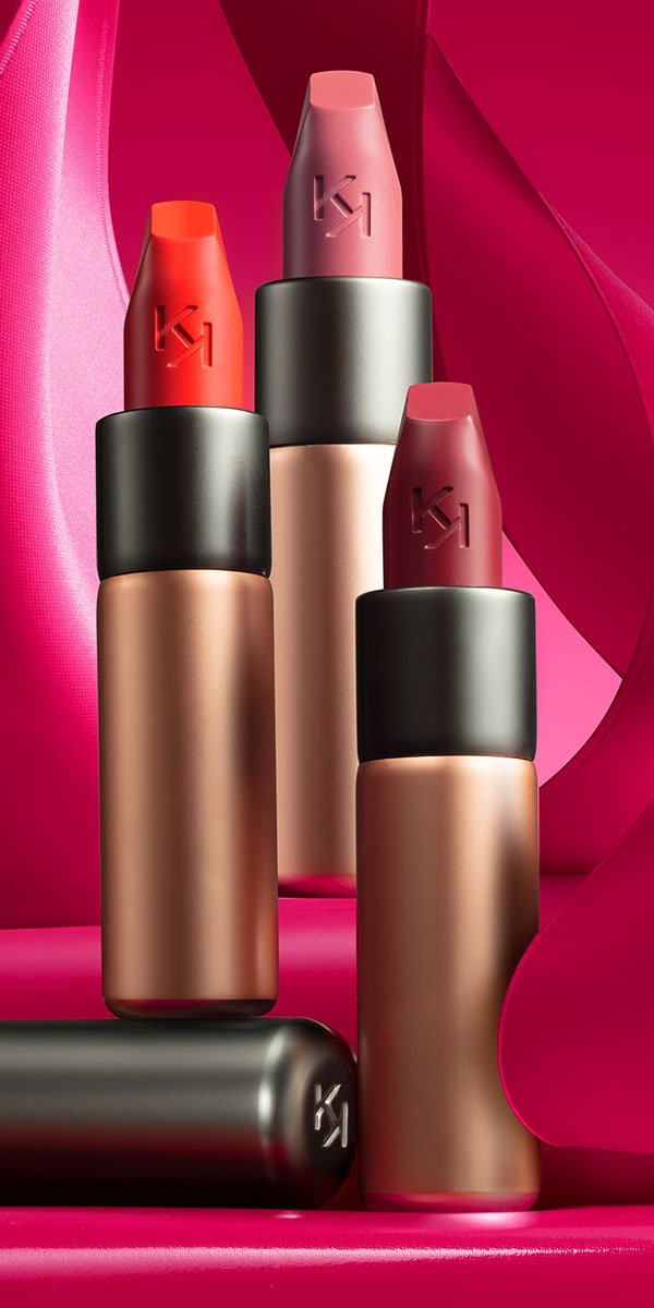 Kiko Milano Velvet Passion Matte Lipstick 3.5g Intense Matte Look, Creamy